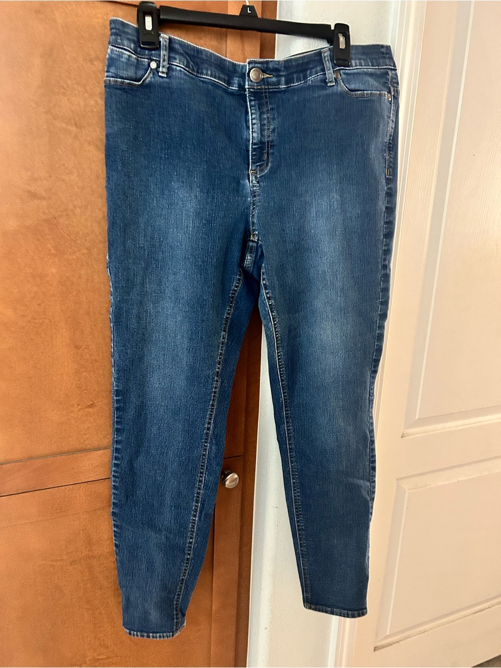 CJ Banks Women's Indigo Stretch Jeggings